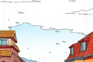 橘子汽水罐夏日路边摊场景封面