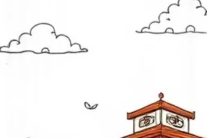 铁皮屋顶的夏天老楼加装电梯场景封面
